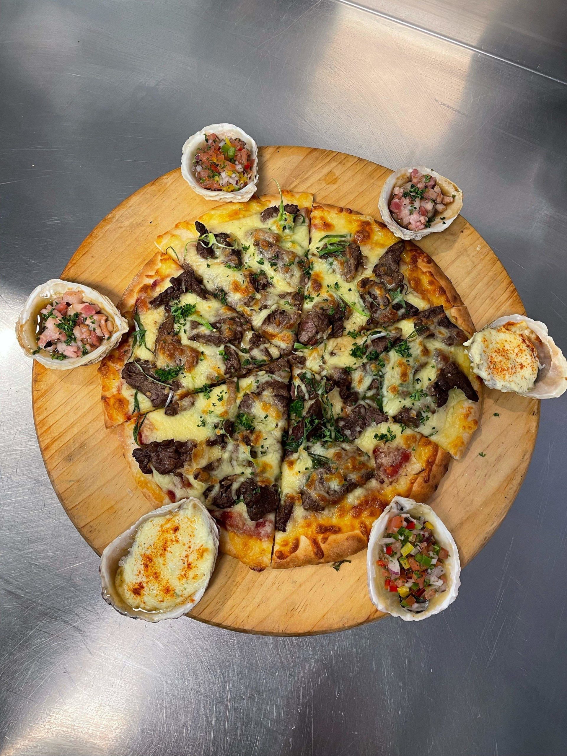 SAV OF THE SOUTH scaled - Surf 'n' Turf Pizza